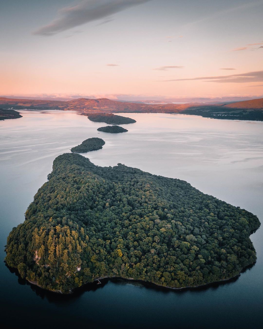 Hồ Loch Lomond - Hồ nước lớn nhất lục địa nước Anh