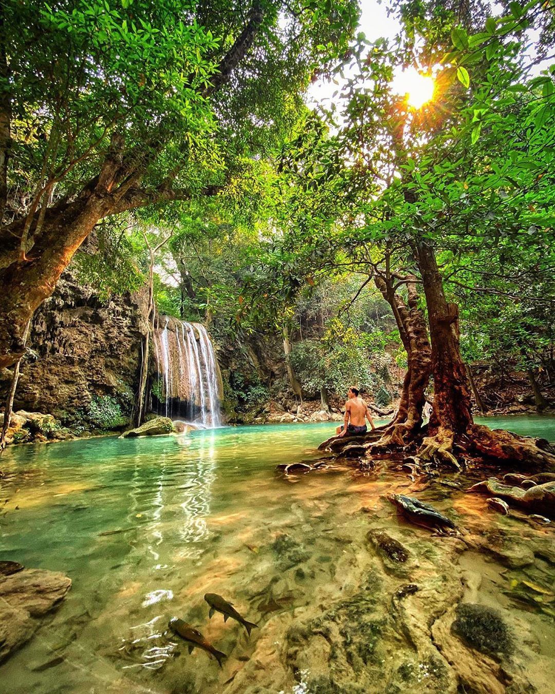 Công viên quốc gia Erawan là một trong những địa điểm tuyệt vời ở Si Sawat (Kanchanaburi) @danielsanrise