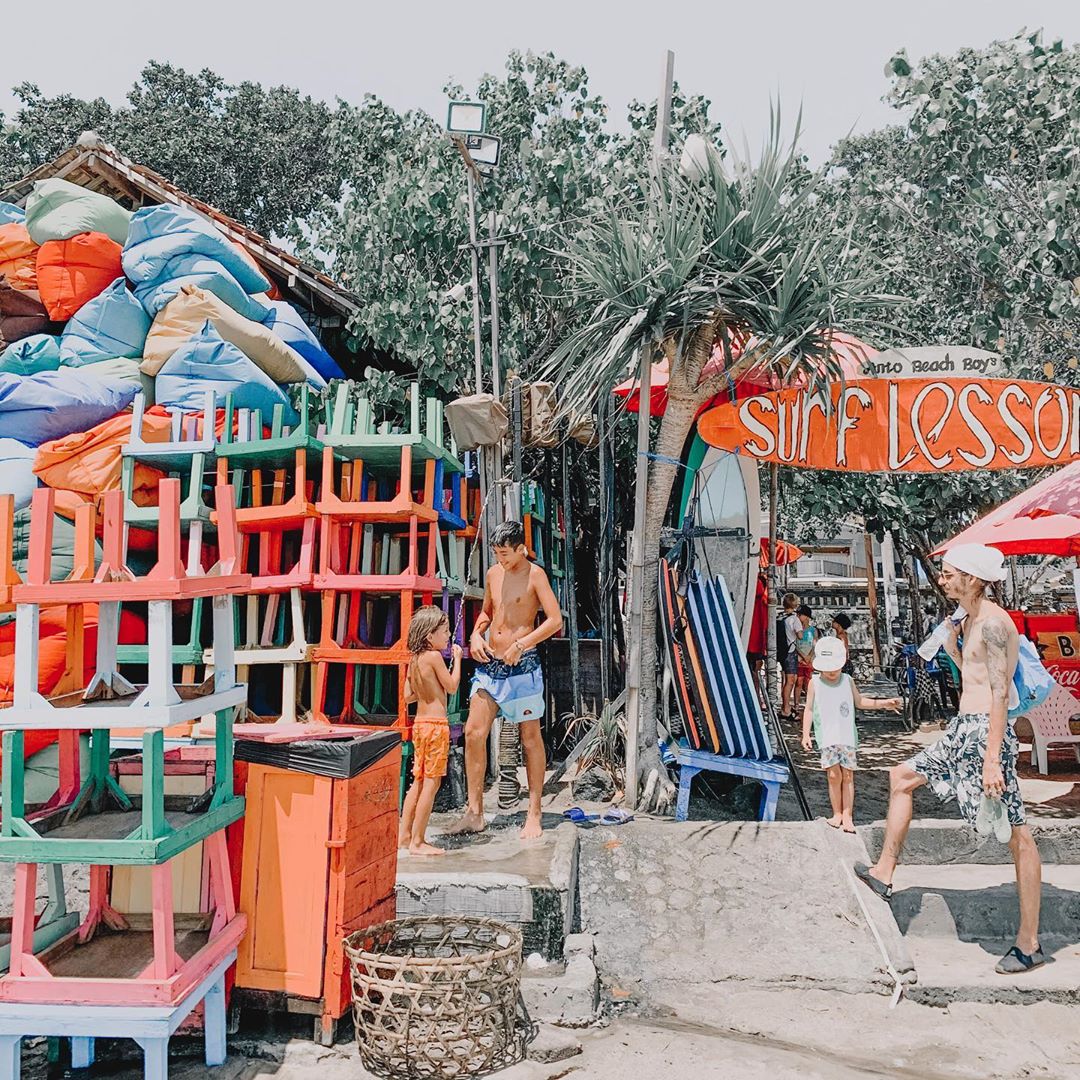 Seminyak luôn sôi động và rực rỡ sắc màu @naho_kugstam